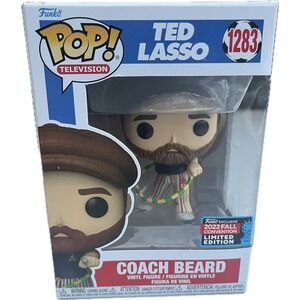 Funko POP! Television Ted Lasso Coach Beard Figure 1283 NYCC Limited Edition New
